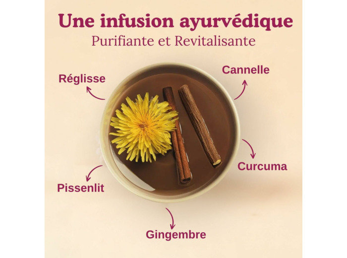 Tisane ayurveda detox 17x1,8g Yogi Tea