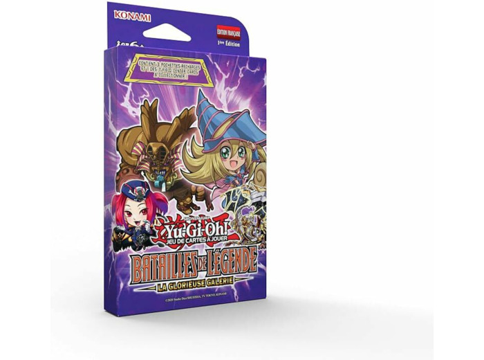 Tripack Yu-Gi-Oh! : Batailles de Légende : La Glorieuse Galerie