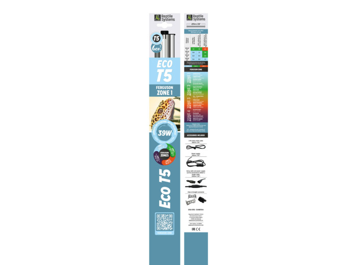 REPTILE SYSTEMS, Eco T5 Zone 1 - 39W / 870mm
