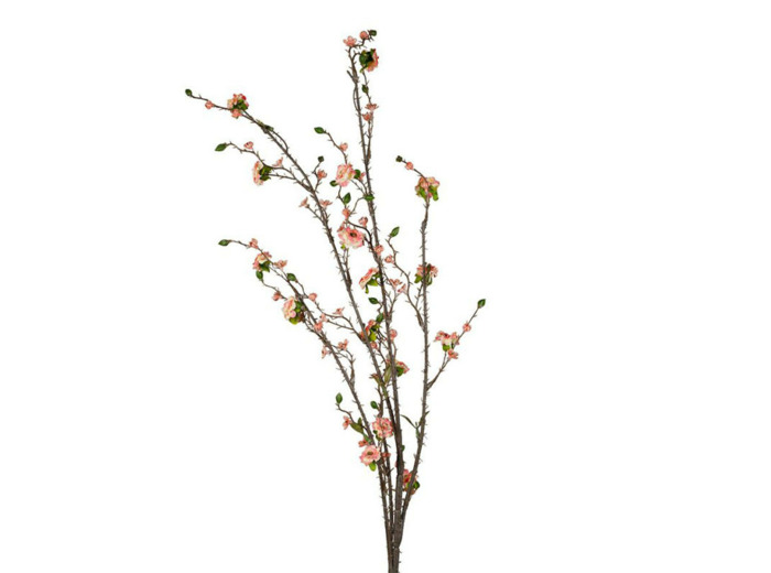 Fleur artificielle Heliopsis rose orange polyester 108cm