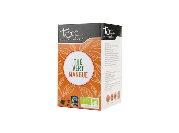 Thé vert BIO à la mangue 24 sachets 43g