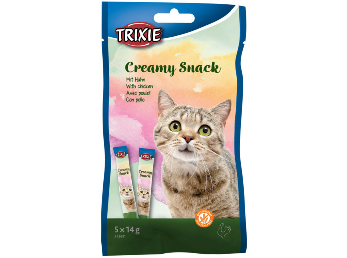 Creamy Snack au poulet - 5 x 14g