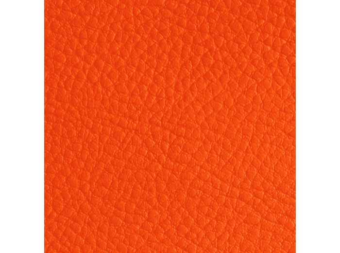 Simili cuir Karia Orange col 253 laize 140cm 40000 tours martindale