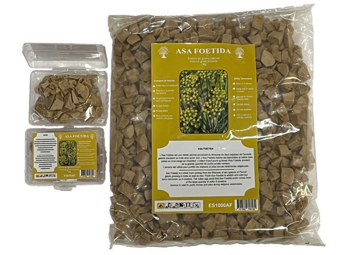 Encens en Grains Asa Foetida - Sachet de 1 Kilo