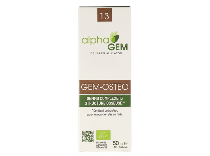 Complexe de Gemmotherapie 13 Bio Gem-Osteo 50 ml