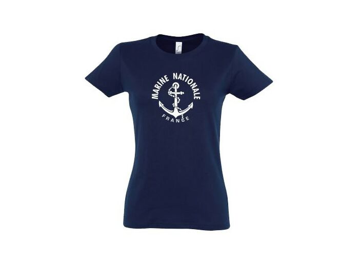 T-shirt Marine Nationale (femme)