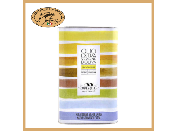 Huile d’olive fruitée intense bidon 1L – Muraglia
