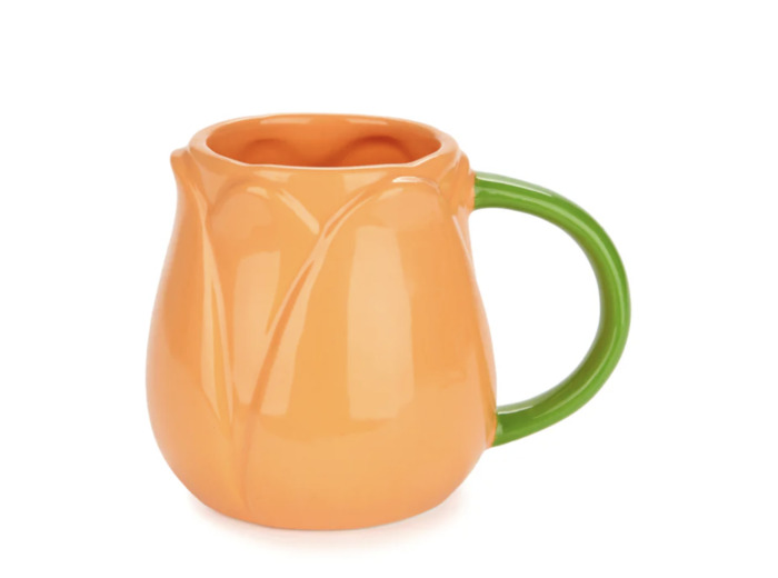 Mug Céramique Tulipe Orange