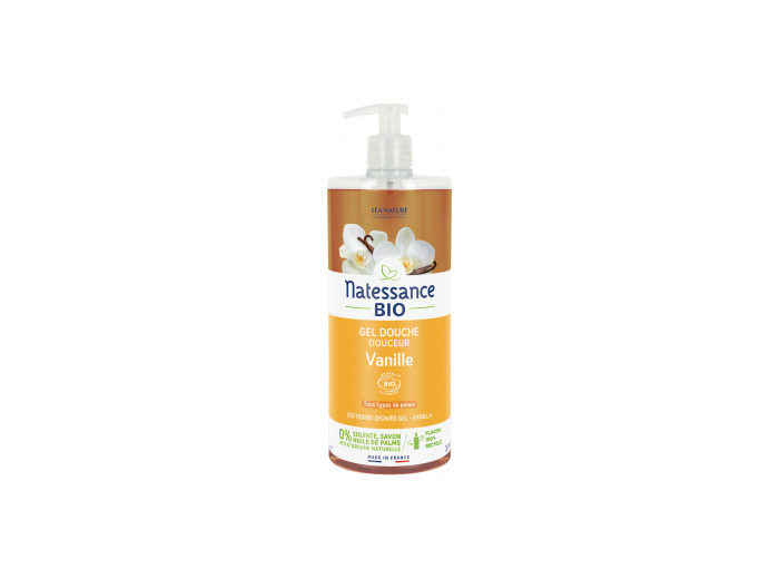 Gel douche Vanille fruitée Sans Sulfates 1l