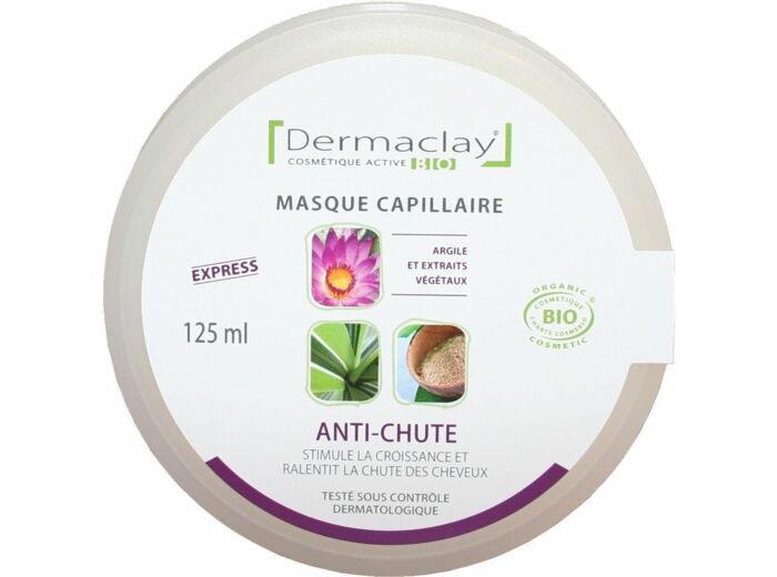 Masque capillaire anti chute 125ml Dermaclay