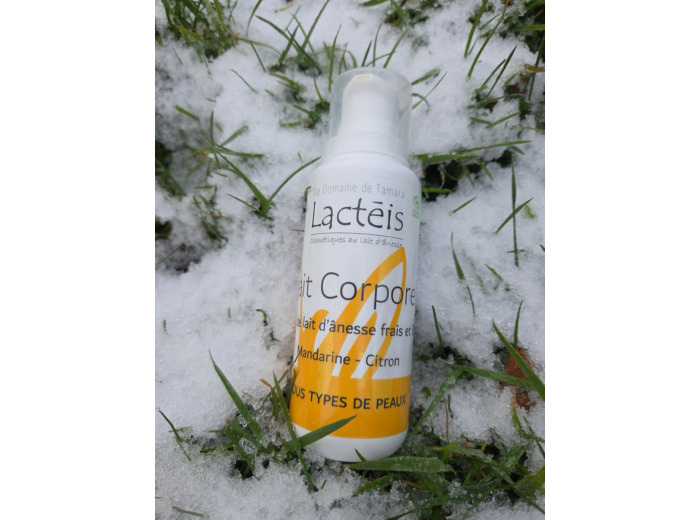 Lait Corporel au lait d'ânesse mandarine citron