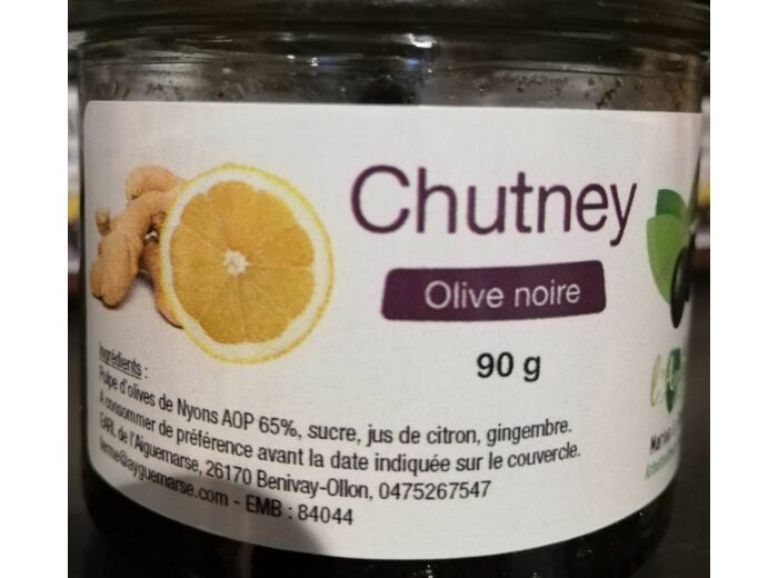 Chutney olives noires