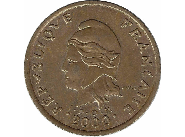 POLYNESIE FRANÇAISE 100 FRANCS 2000 TTB+ N3