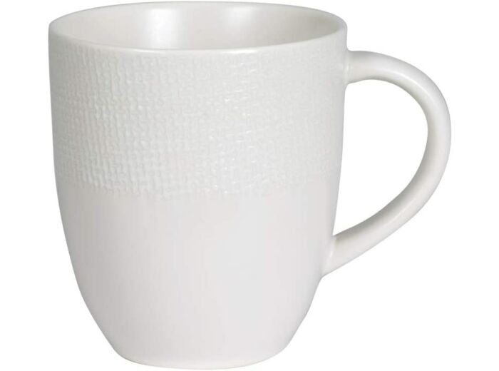 Mug à café ou thé - Vésuvio - blanc cassé - 30 cl