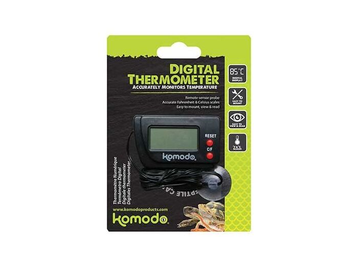 Thermomètre numérique KOMODO 12x9cm