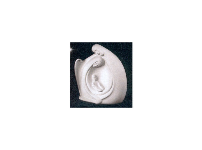 Ste Famille 13cm porcelaine- BLOC