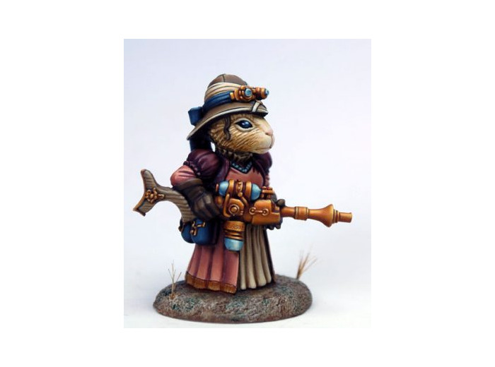 Fantasy :  Female SteamPunk Guinea Pig