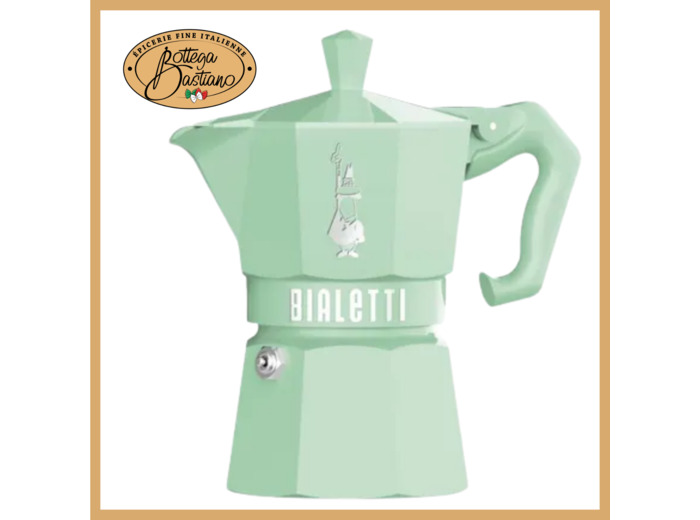 Bialetti Moka 3 Tasses Vert Pastel