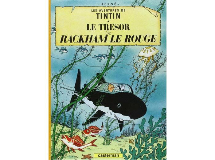 TINTIN - T12 - LE TRESOR DE RACKHAM LE ROUGE