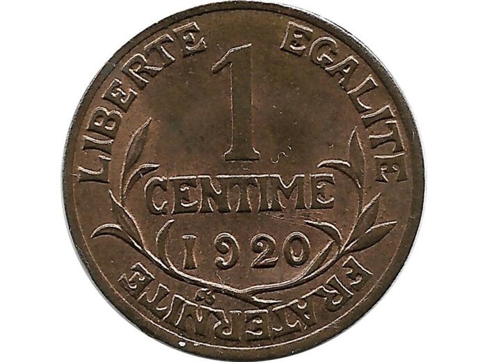 FRANCE 1 CENTIME DUPUIS 1920 SUP