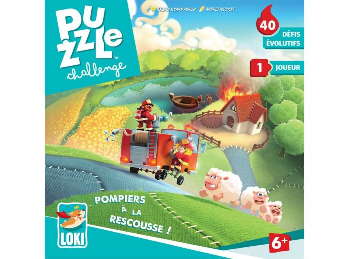 PUZZLE CHALLENGE - POMPIERS À LA RESCOUSSE