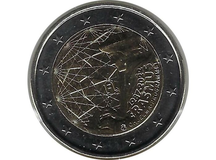 FINLANDE 2022 2 EURO COMMEMORATIVE ERASMUS SUP