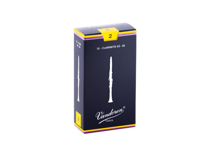 Boîte de 10 anches de clarinette force 2 Vandoren