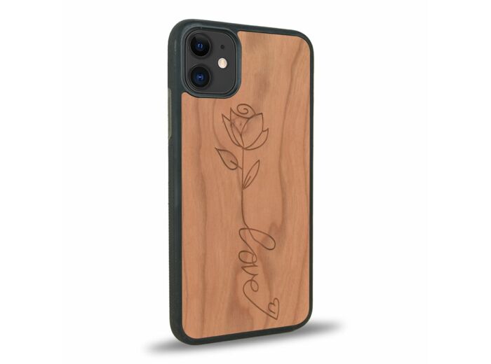 Coque iPhone 11 - Flower love