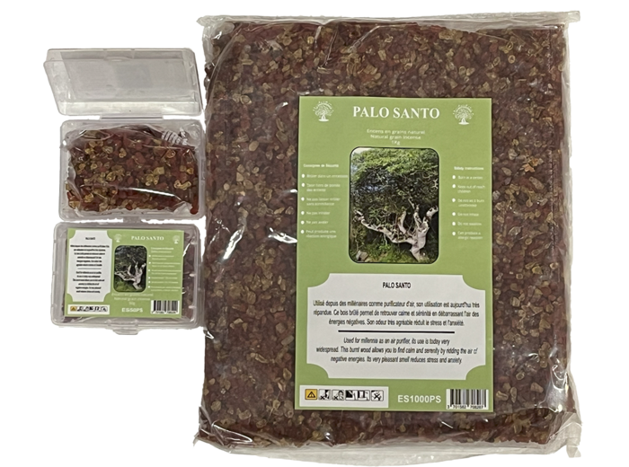 Encens en Grains Palo Santo - Sachet de 1 Kilo