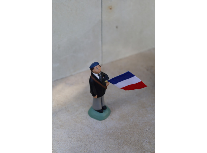 le porte-drapeau