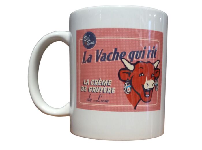 Mug Céramique - La Vache Qui Rit - La Crème De Gruyère - Editions Clouet.
