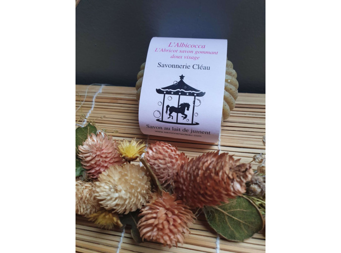 Savon exfoliant Albicocca