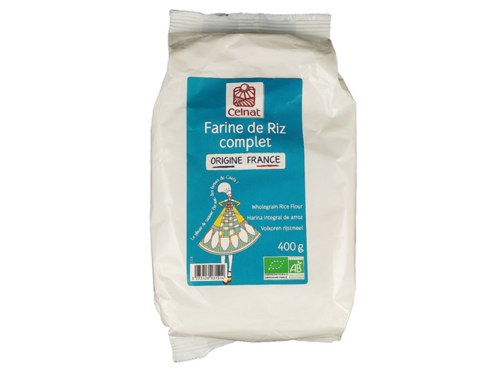 Farine de Riz Complet 400g Bio