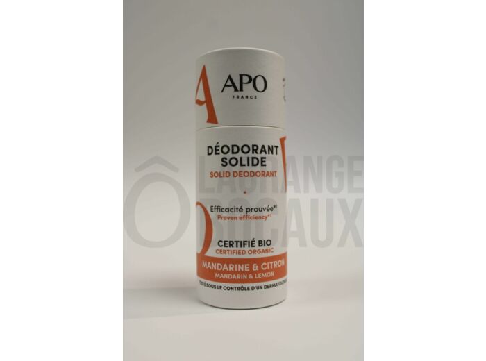 Déodorant solide en stick Agrumes - APO - Bio
