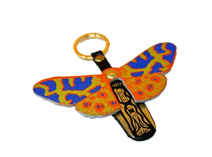 Porte-clefs "Papillon multico" Ark Design