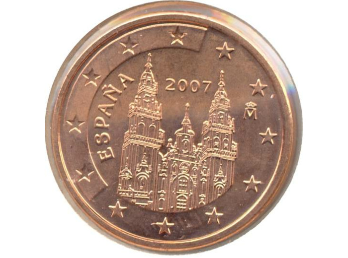Espagne 2007 5 CENTIMES SUP-
