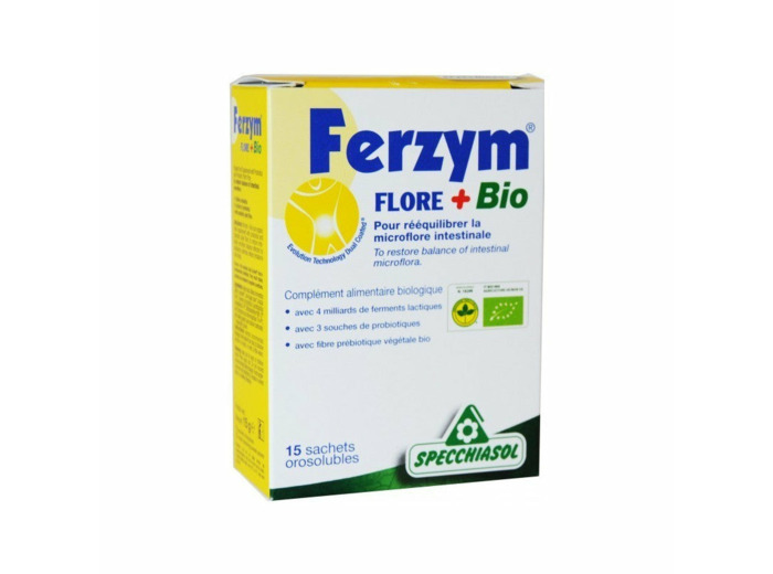 Ferzym Flore+ Bio-15 sachets-specchiasol