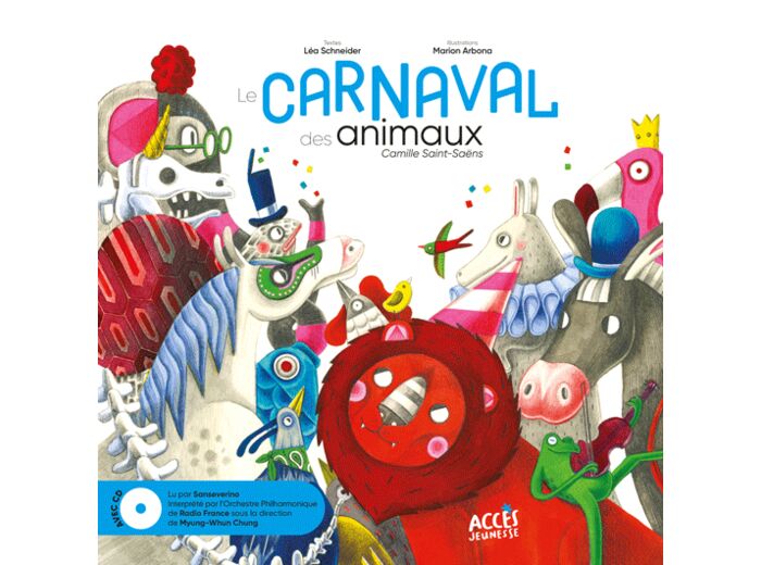 Livre-CD - Le Carnaval des animaux