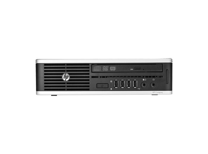 HP Compaq Elite 8200 Ultra Slim reconditionné - Noir - micro-ATX