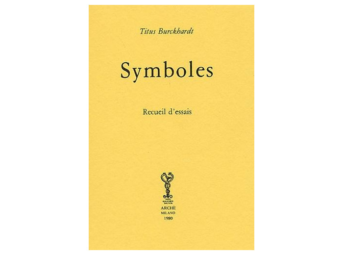 Symboles - Recueil d'essais