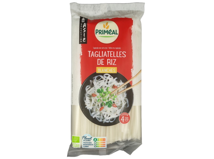Tagliatelles de Riz Blanches 400g Bio