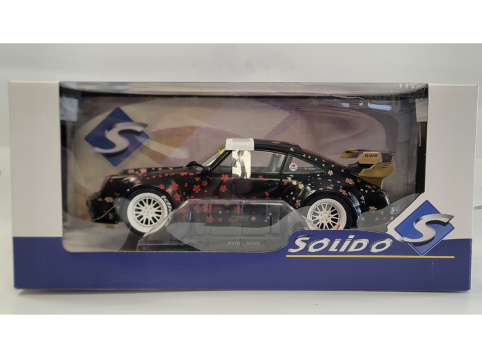PORSCHE 911 RWB AOKI 2021 SOLIDO 1/18 BOITE D'ORIGINE
