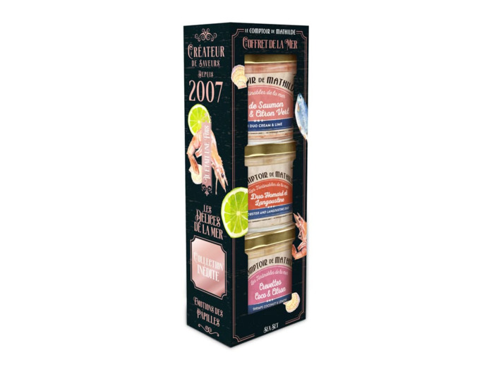 Coffret 3 Tartinables de la Mer