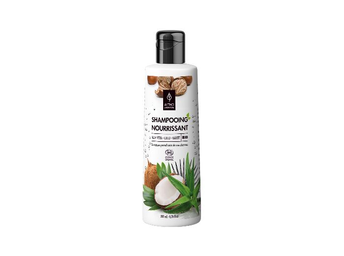 Shampooing nourrissant bio-Aloe vera,Coco et Karité-200ml-Altho