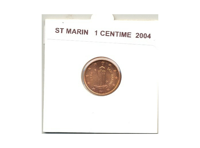 SAINT MARIN 2004 1 CENTIME SUP