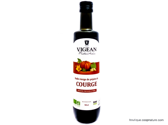 Huile de Pépins de Courge Vierge Bio 500ml
