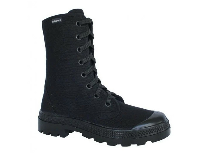 Chaussure en toile Wissart® noire – Brousse française de l'Armée