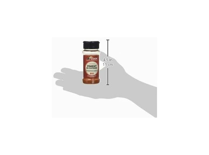 Piment de Cayenne poudre 40g Cook