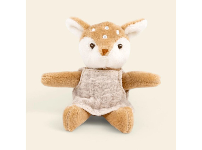 Peluche miniature Julia le faon
