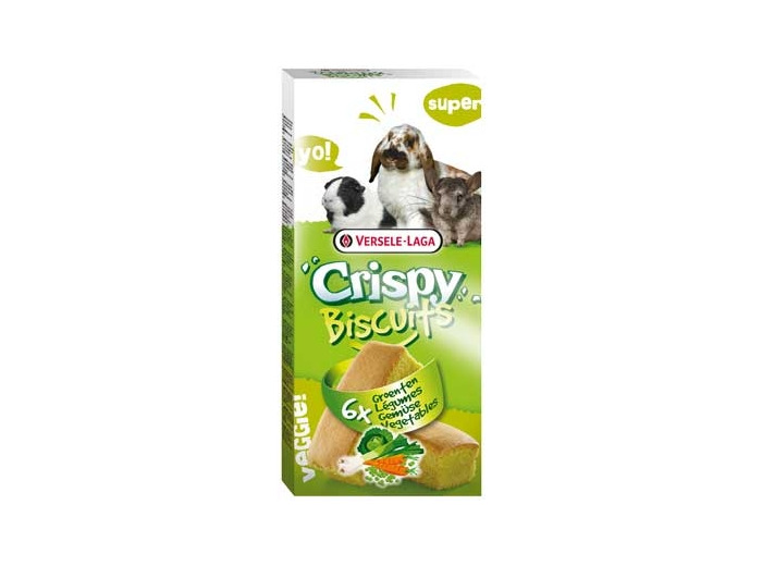 Crispy Biscuits grands rongeurs aux légumes - 70g